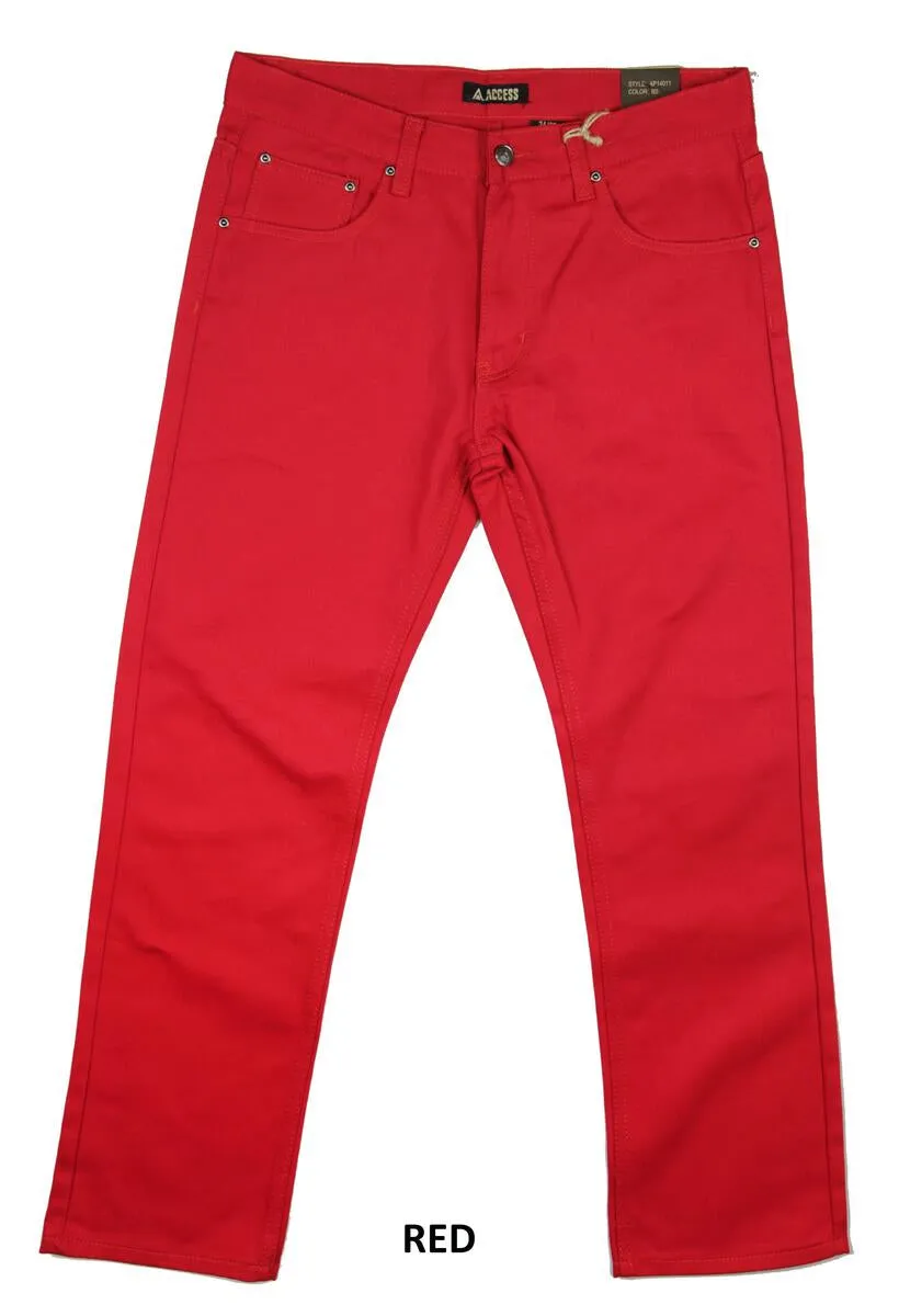 Access Apparel Red Loose-Fit Men's Jeans AP14011