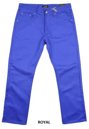 Access Apparel Royal Blue Men's Loose-Fit Jeans