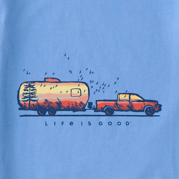 Airstream Sunset Trailer Women's T-Shirt by Life is Good®