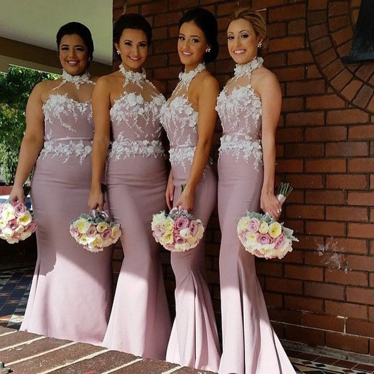 Beautiful Long Cheap Wedding Party Bridesmaid Dresses,Sexy Mermaid Dress,SVD461