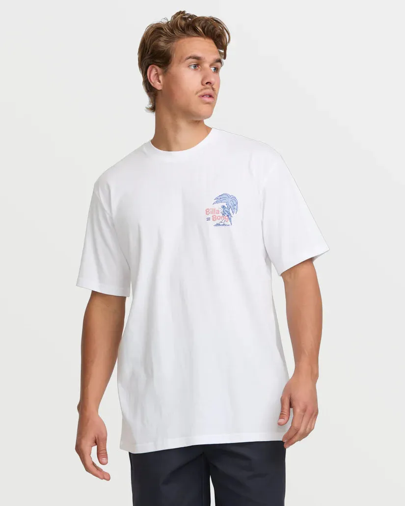 Billabong Good Signs Premium Short Sleeve Tee - WHITE