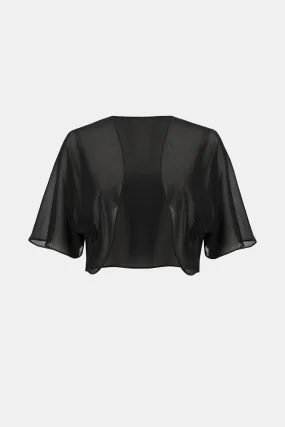 Chiffon Cape Bolero Jacket