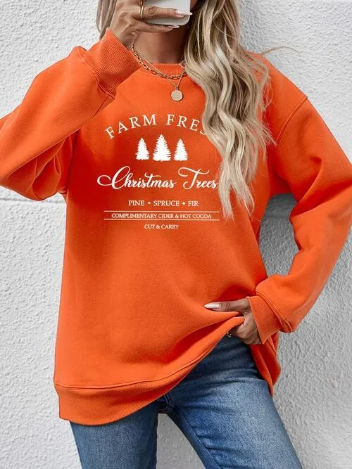 Cozy Oversized Polyester Round Neck Sweatshirt for Ultimate Comfort