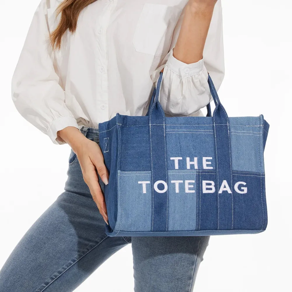 Denim Tote Bag