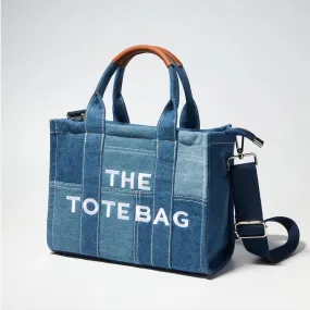 Denim Tote Bag