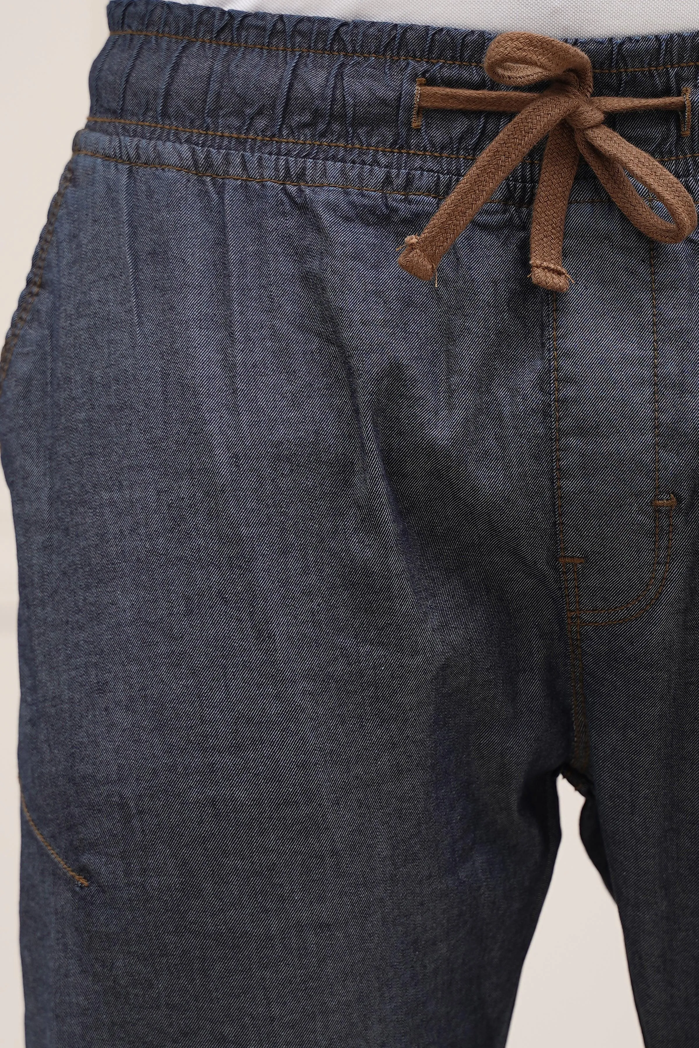 DENIM TROUSER DARK BLUE