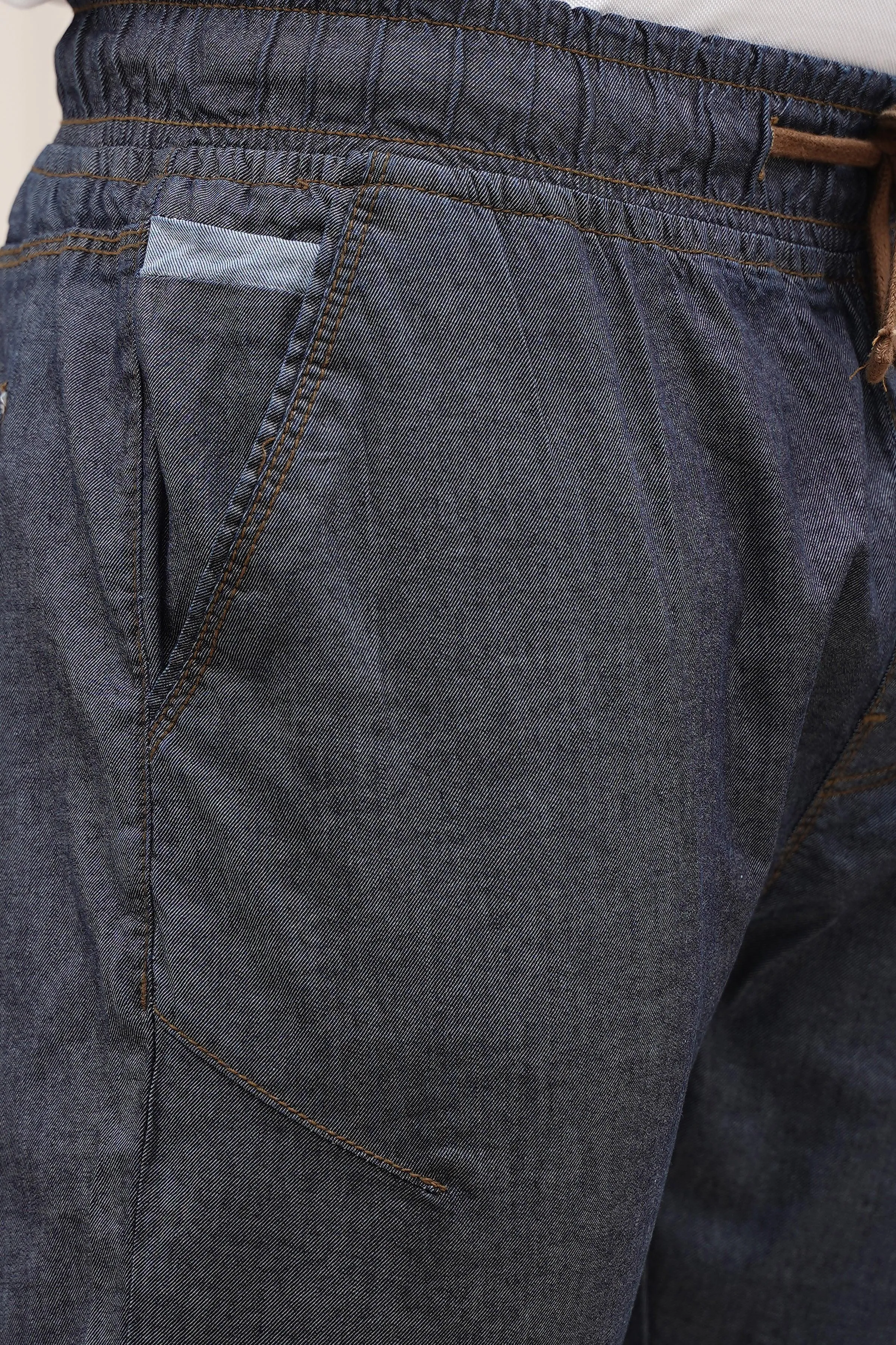 DENIM TROUSER DARK BLUE