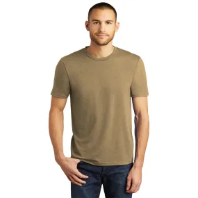 District DM130 Perfect Tri Tee - Coyote Brown Heather