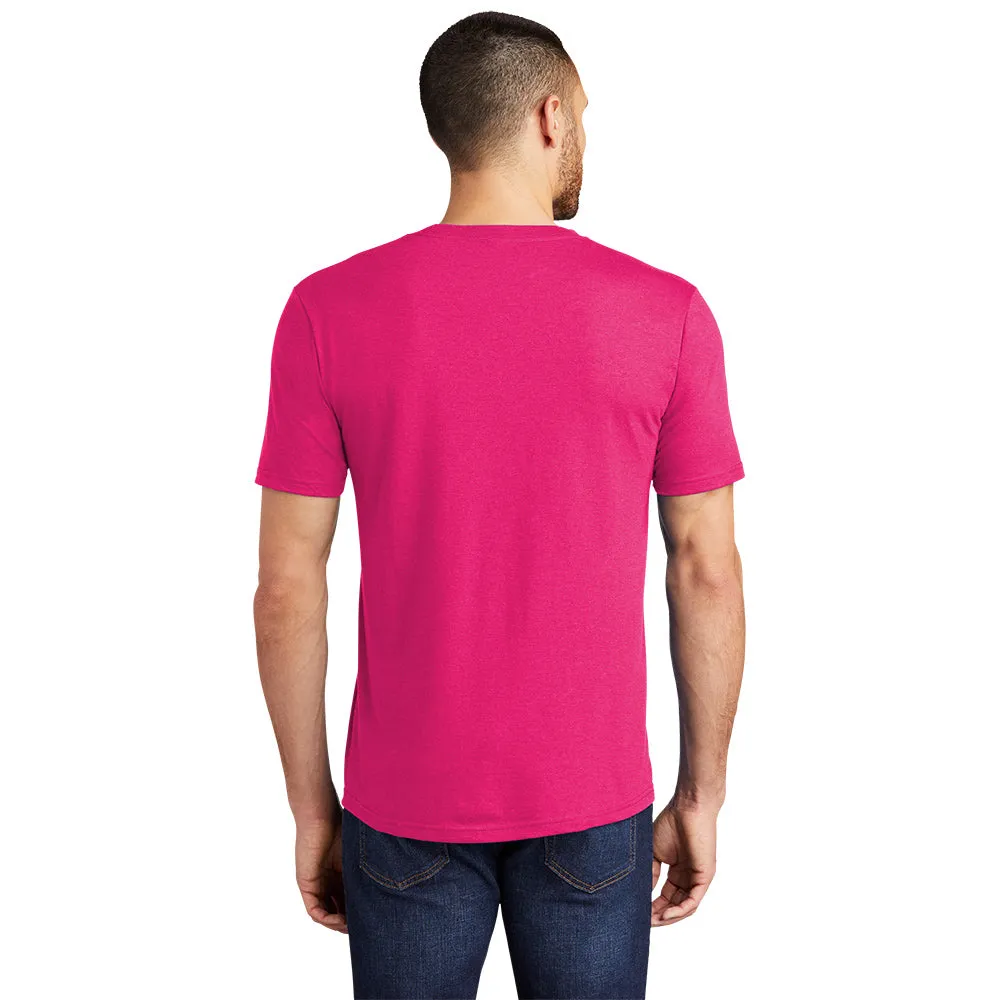 District DM130 Perfect Tri Tee - Fuchsia Frost