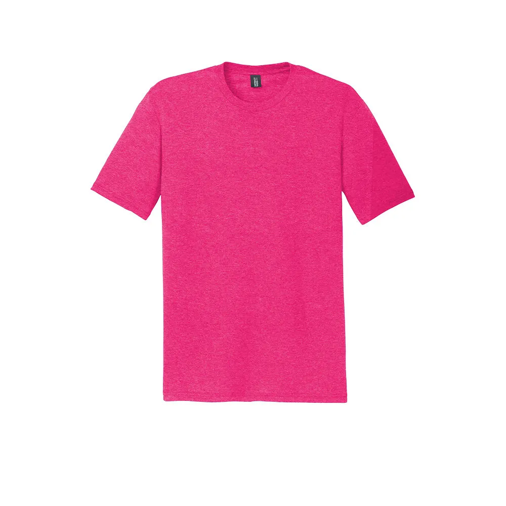 District DM130 Perfect Tri Tee - Fuchsia Frost