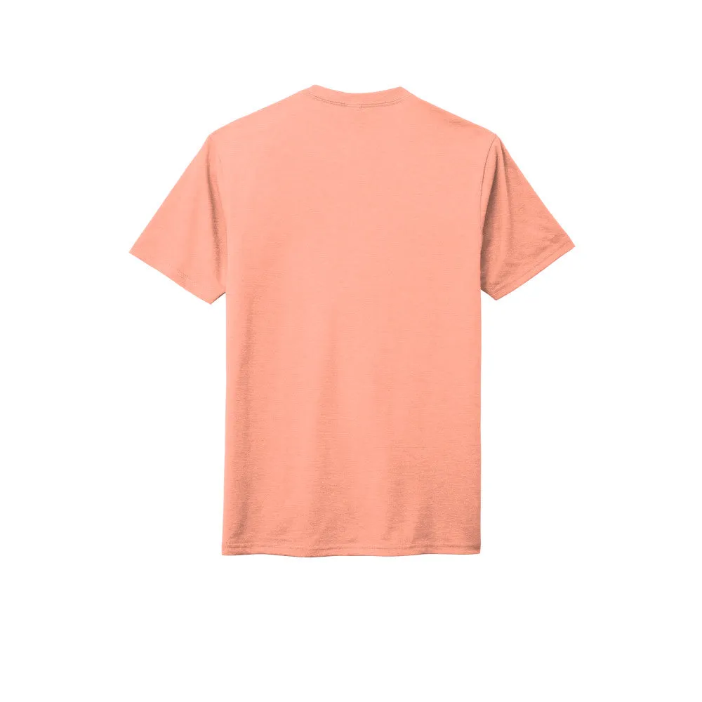 District DM130 Perfect Tri Tee - Heathered Dusty Peach