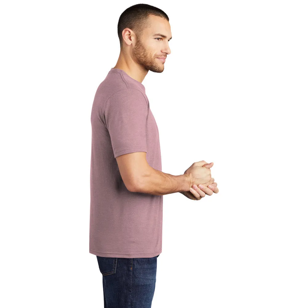 District DM130 Perfect Tri Tee - Heathered Lavender