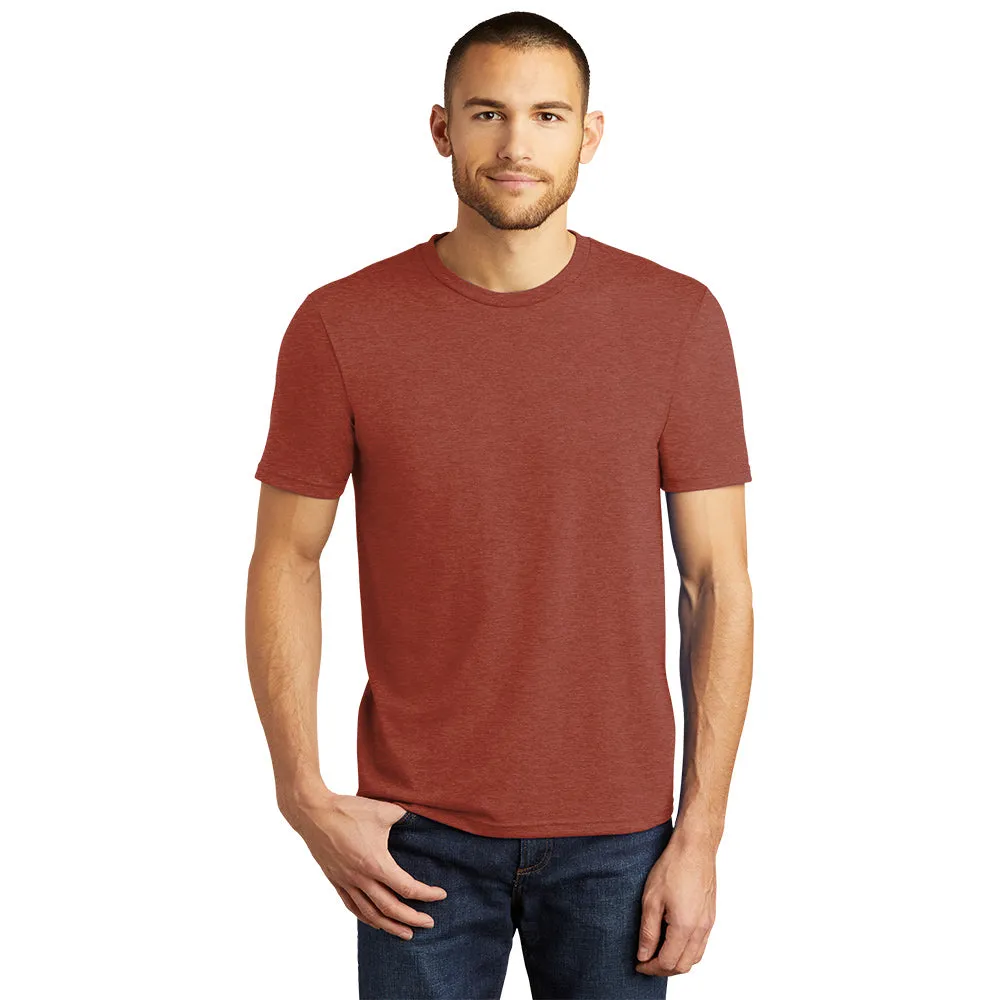 District DM130 Perfect Tri Tee - Heathered Russet