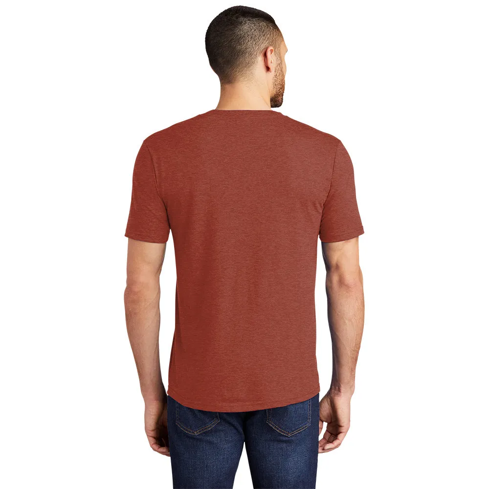 District DM130 Perfect Tri Tee - Heathered Russet