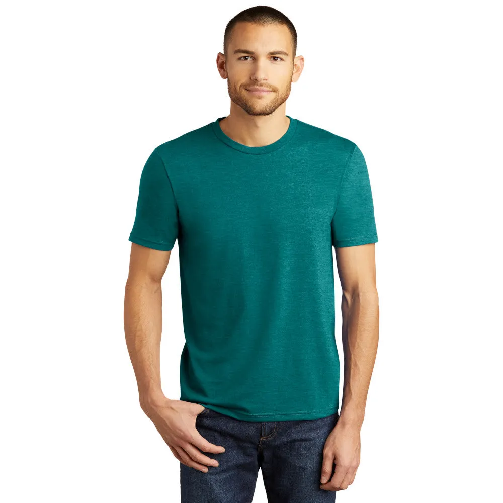 District DM130 Perfect Tri Tee - Heathered Teal