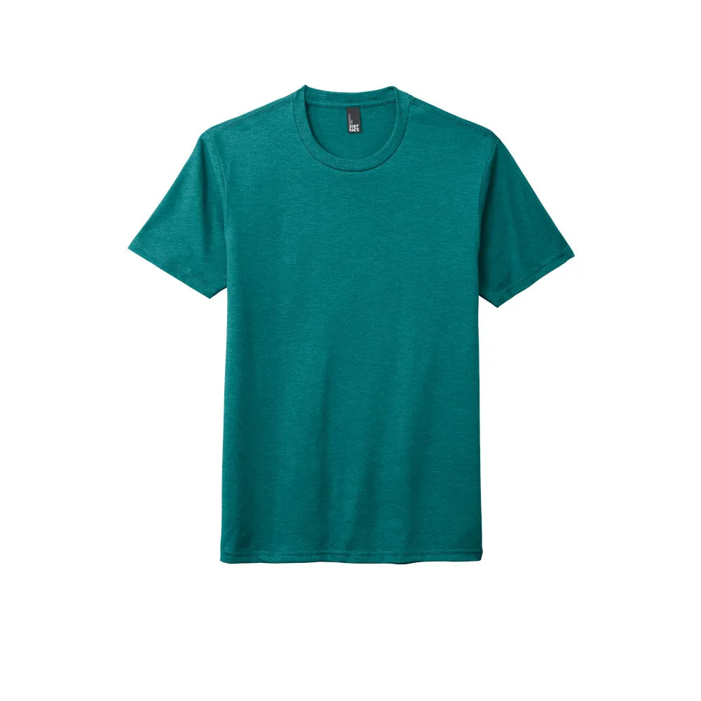 District DM130 Perfect Tri Tee - Heathered Teal