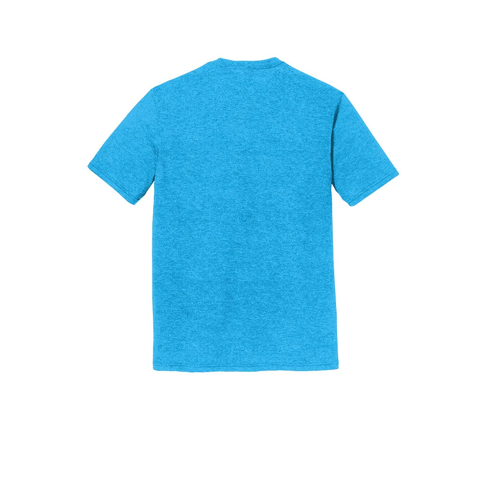 District DM130 Perfect Tri Tee - Turquoise Frost