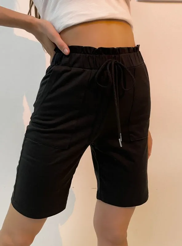 Elastic Drawstring Casual Pants