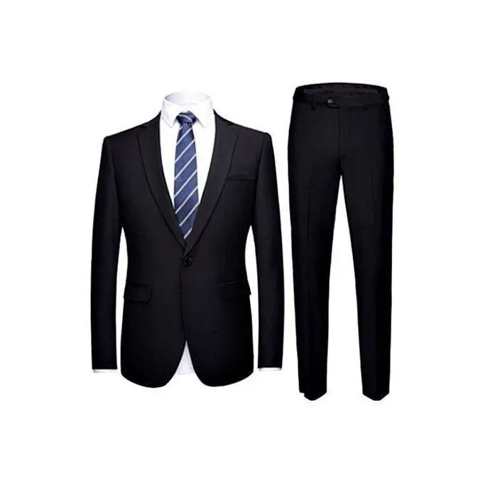 Exclusive Casila Men's Classic Black Suit