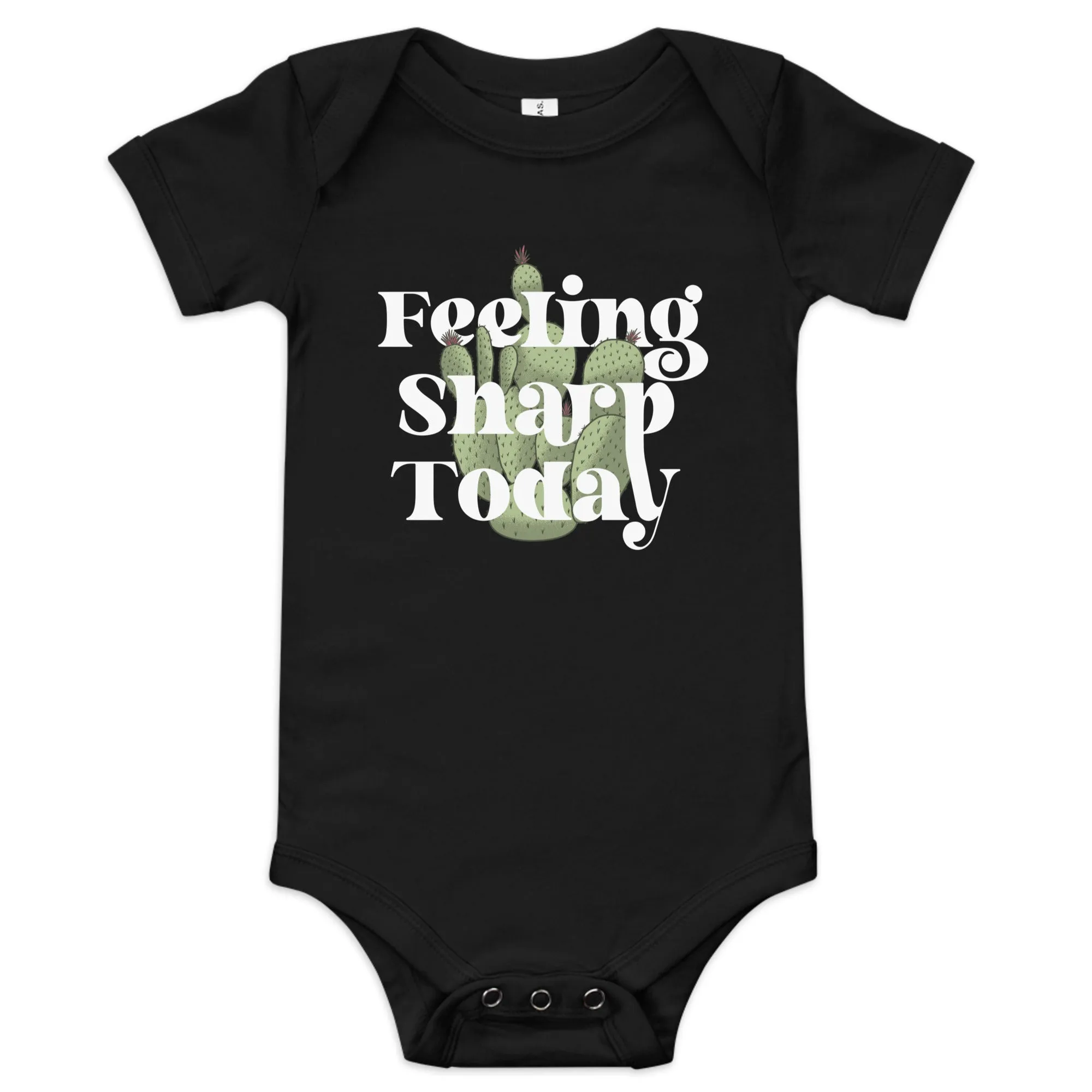 Feeling Sharp Today Kid's Onesie