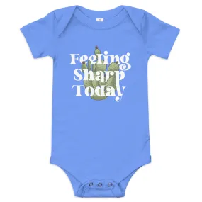 Feeling Sharp Today Kid's Onesie