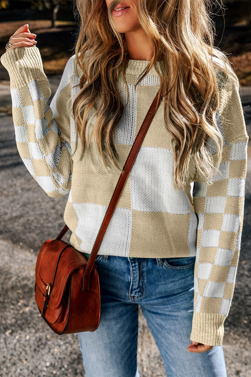 Flaxen Drop Shoulder Sweater