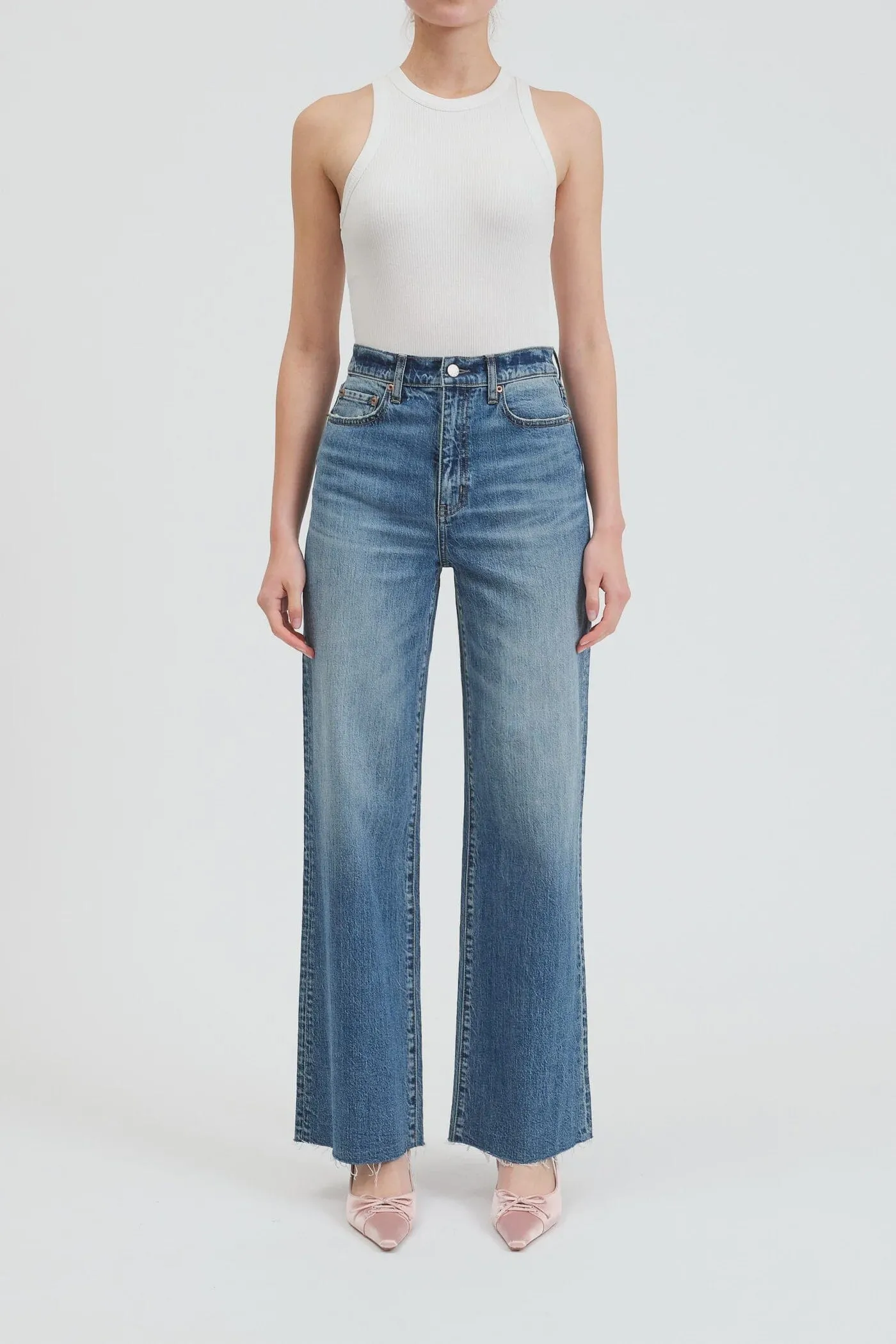 HIGH RISE FULL LENGTH DENIM