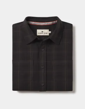 Jackson Lightweight Flannel in Charcoal Plaid