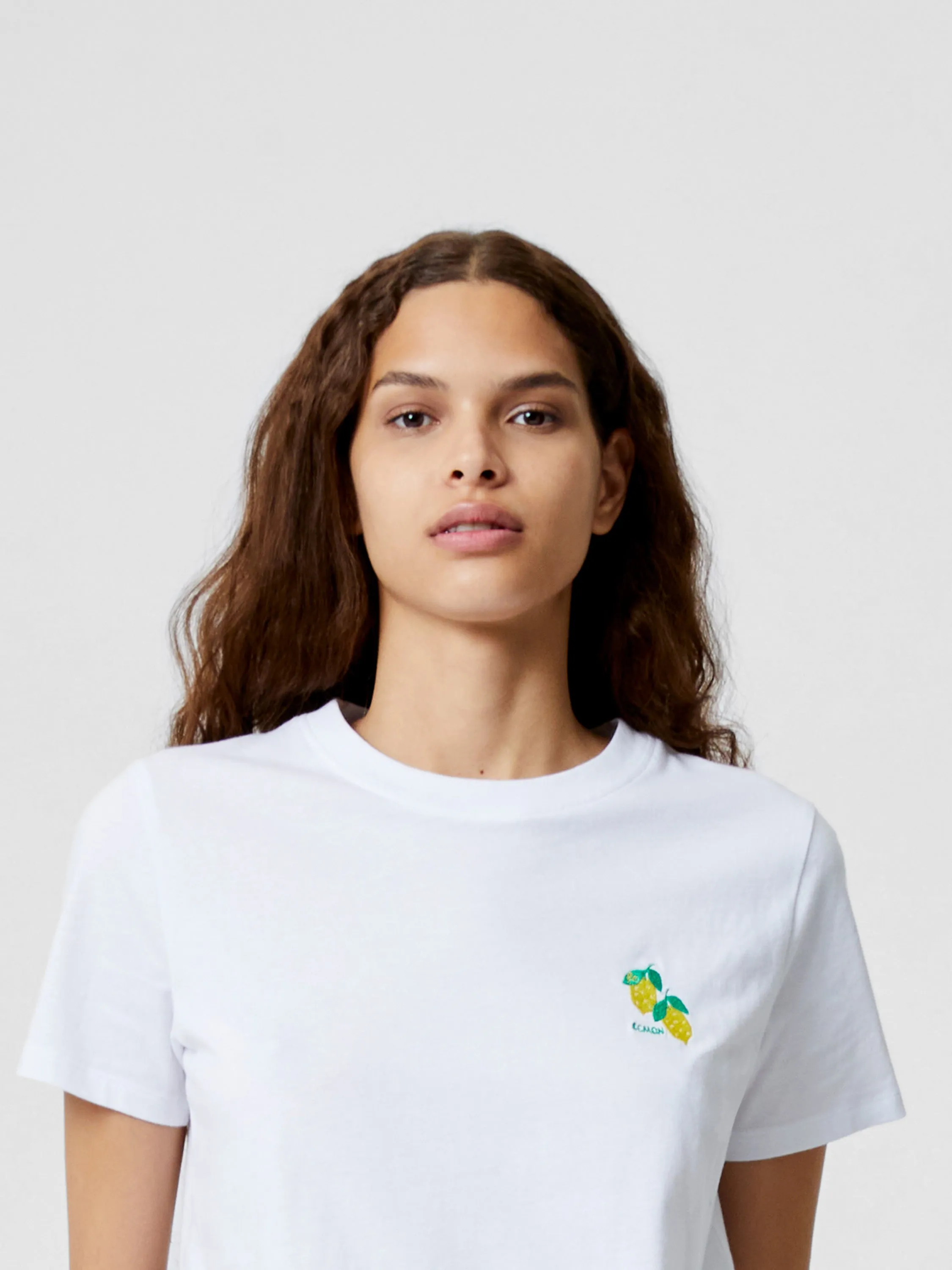 Lemon Embroidered T-Shirt