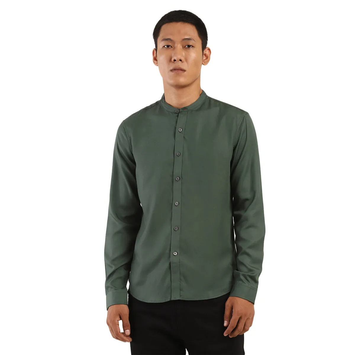 Levi's Jungle Green Solid Shirt