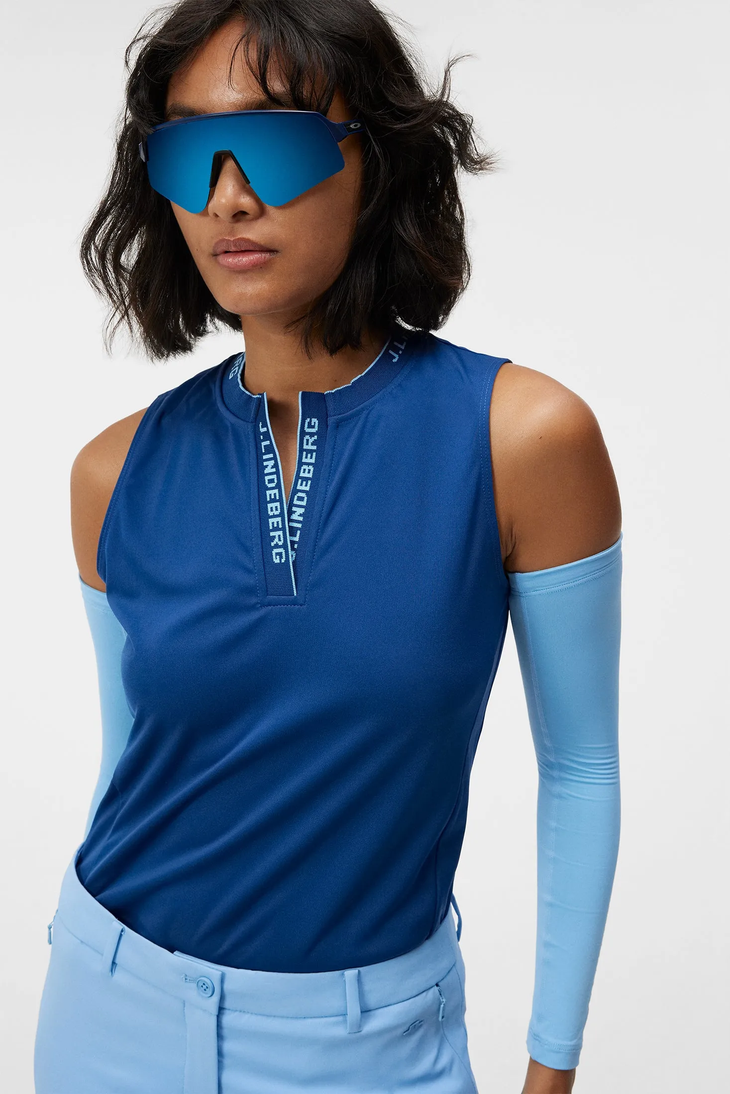 Leya Sleeveless Top / Estate Blue