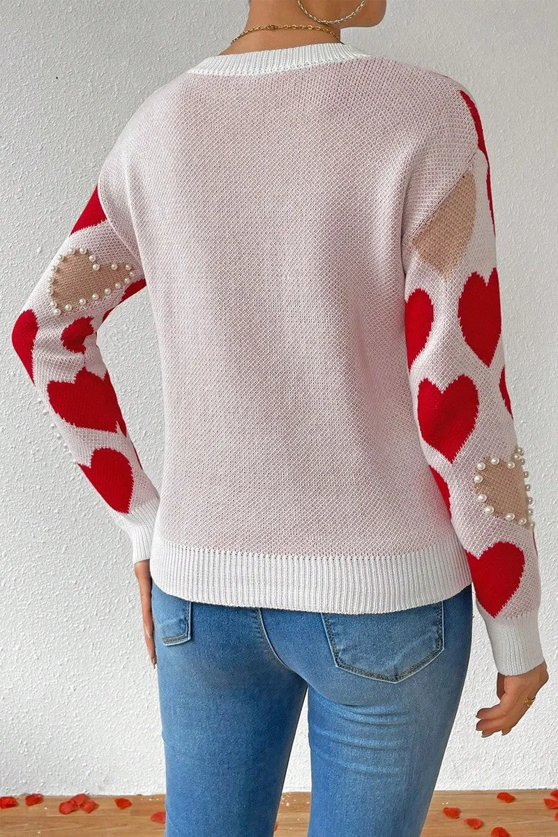 Love in Pearls Sweater