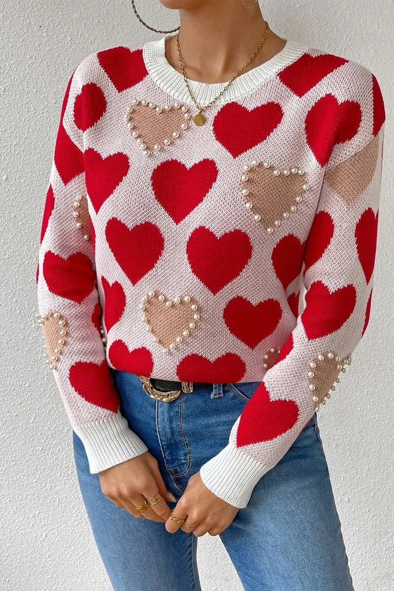 Love in Pearls Sweater