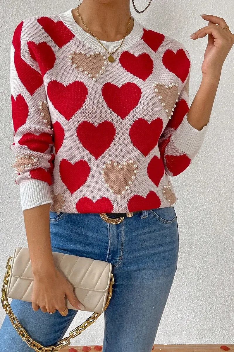 Love in Pearls Sweater