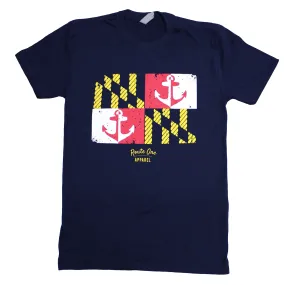 Maryland Nautical Flag (Midnight Navy) / Shirt