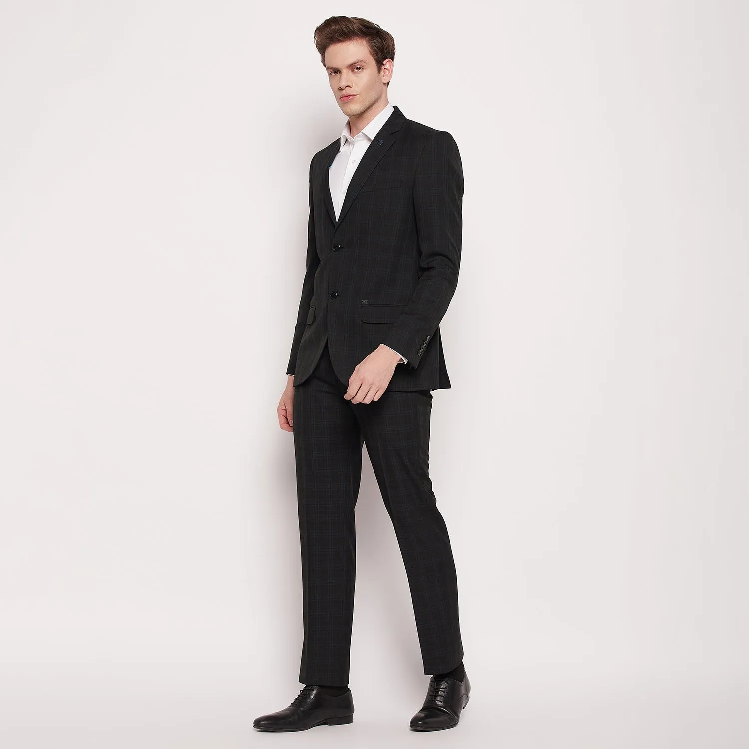 Men Black 2 Piece Suit