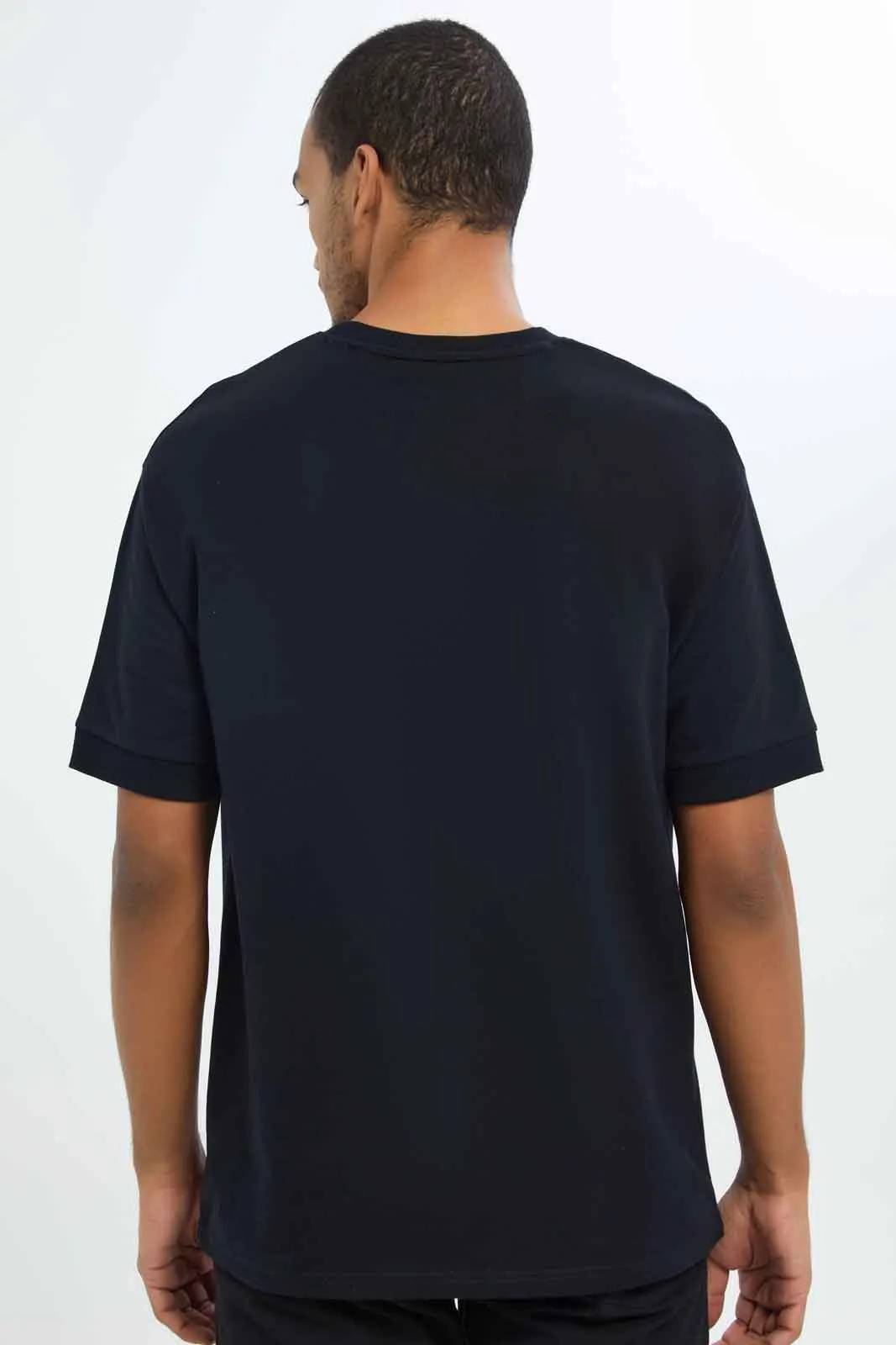 Men Black Lounge Shirt