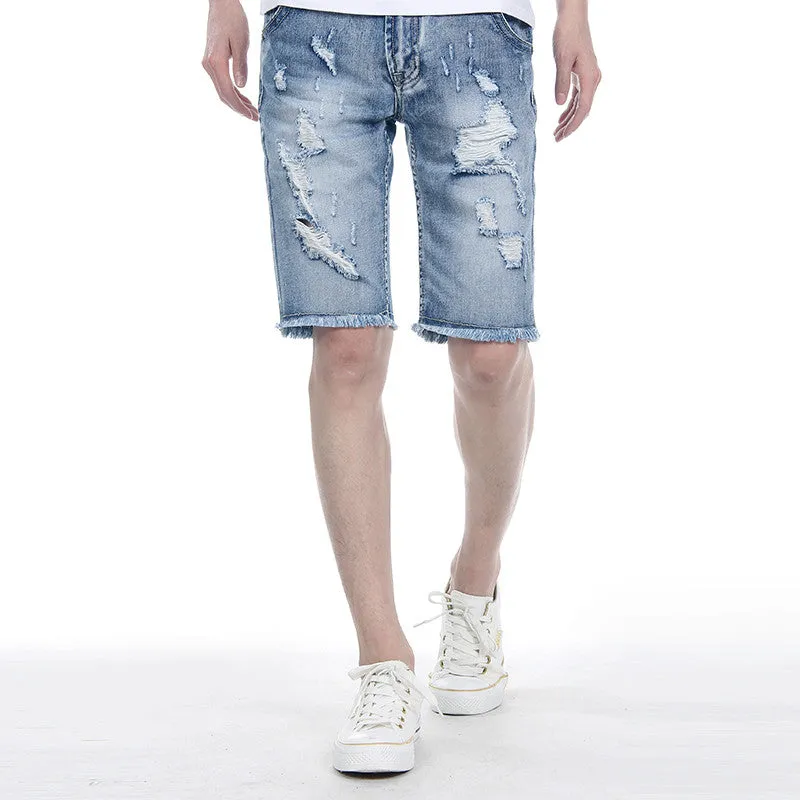 Men's Casual Classic Jeans Shorts