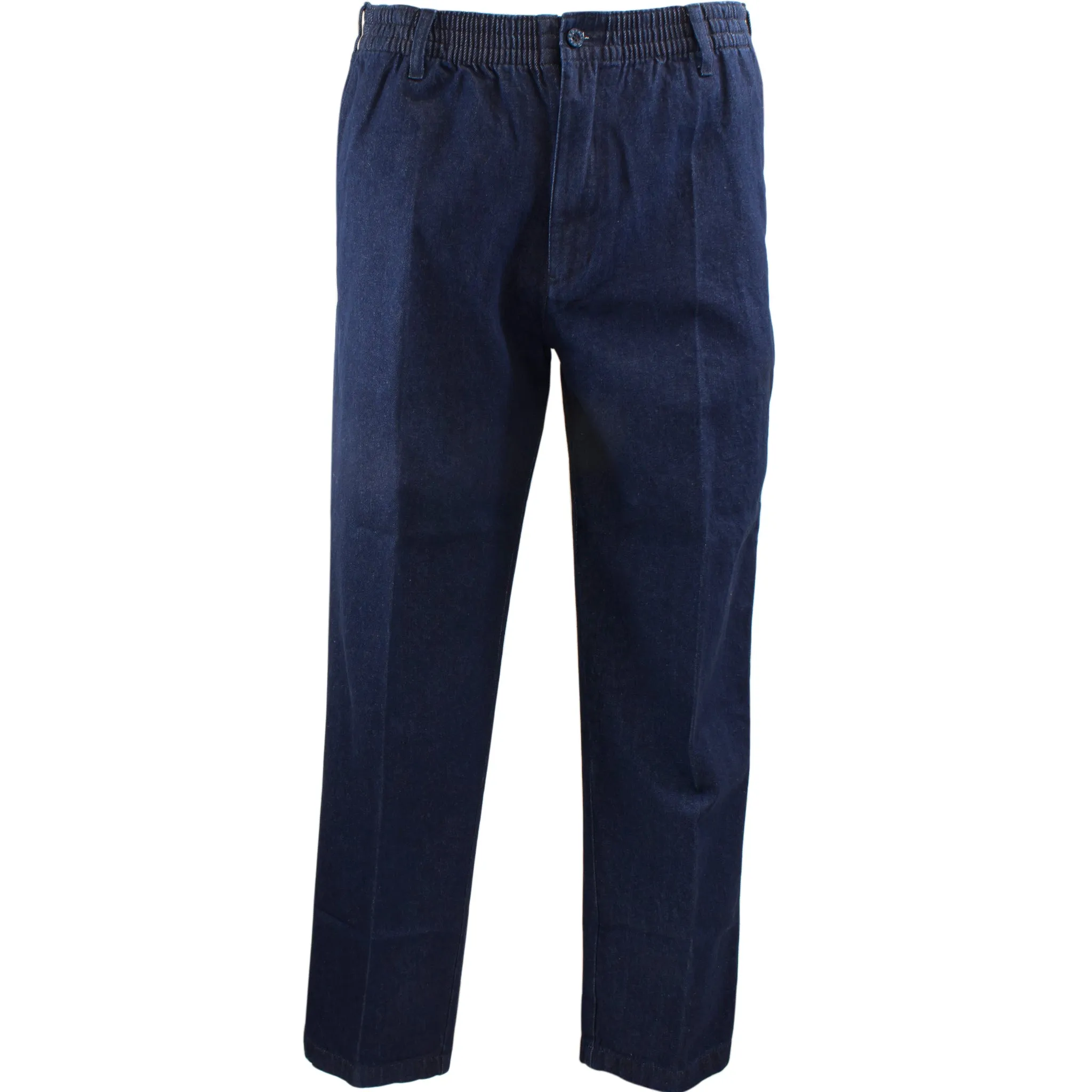 Men's Denim Full-Elastic Waist Pants