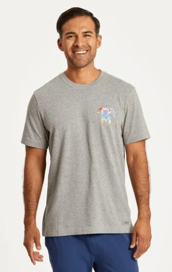 Men's Tie Dye Turtle