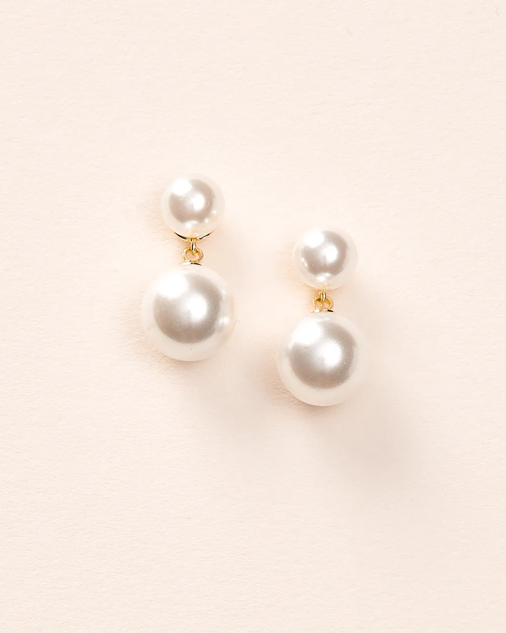 Nadine Pearl Dangle Earrings