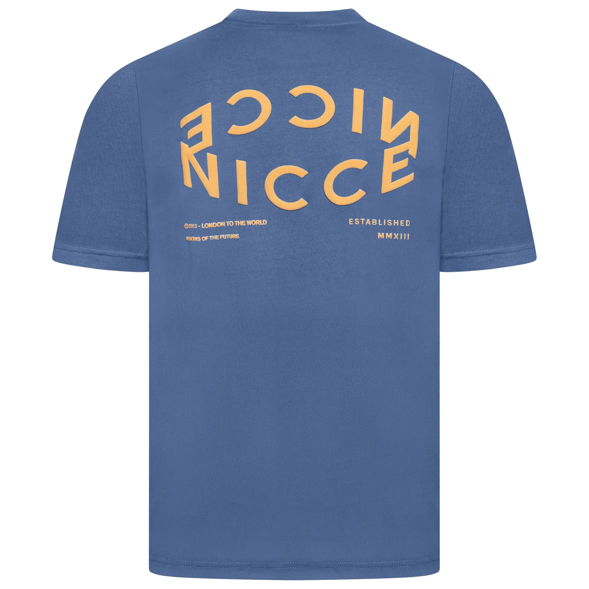 NICCE Mens Tanetta T-Shirt | Element Blue