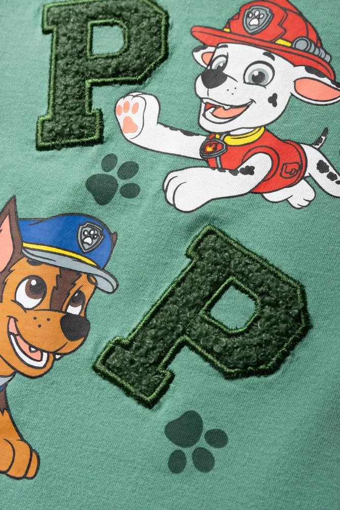 Paw Patrol Short Sleeve T-Shirt Green