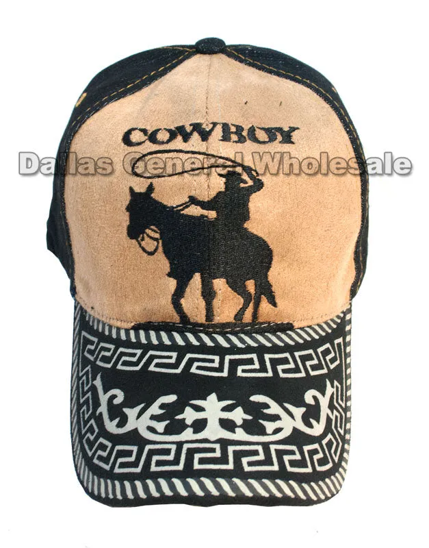 "Cowboy" Denim Casual Caps Wholesale