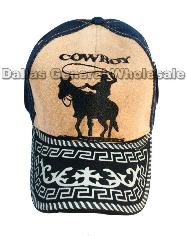 "Cowboy" Denim Casual Caps Wholesale