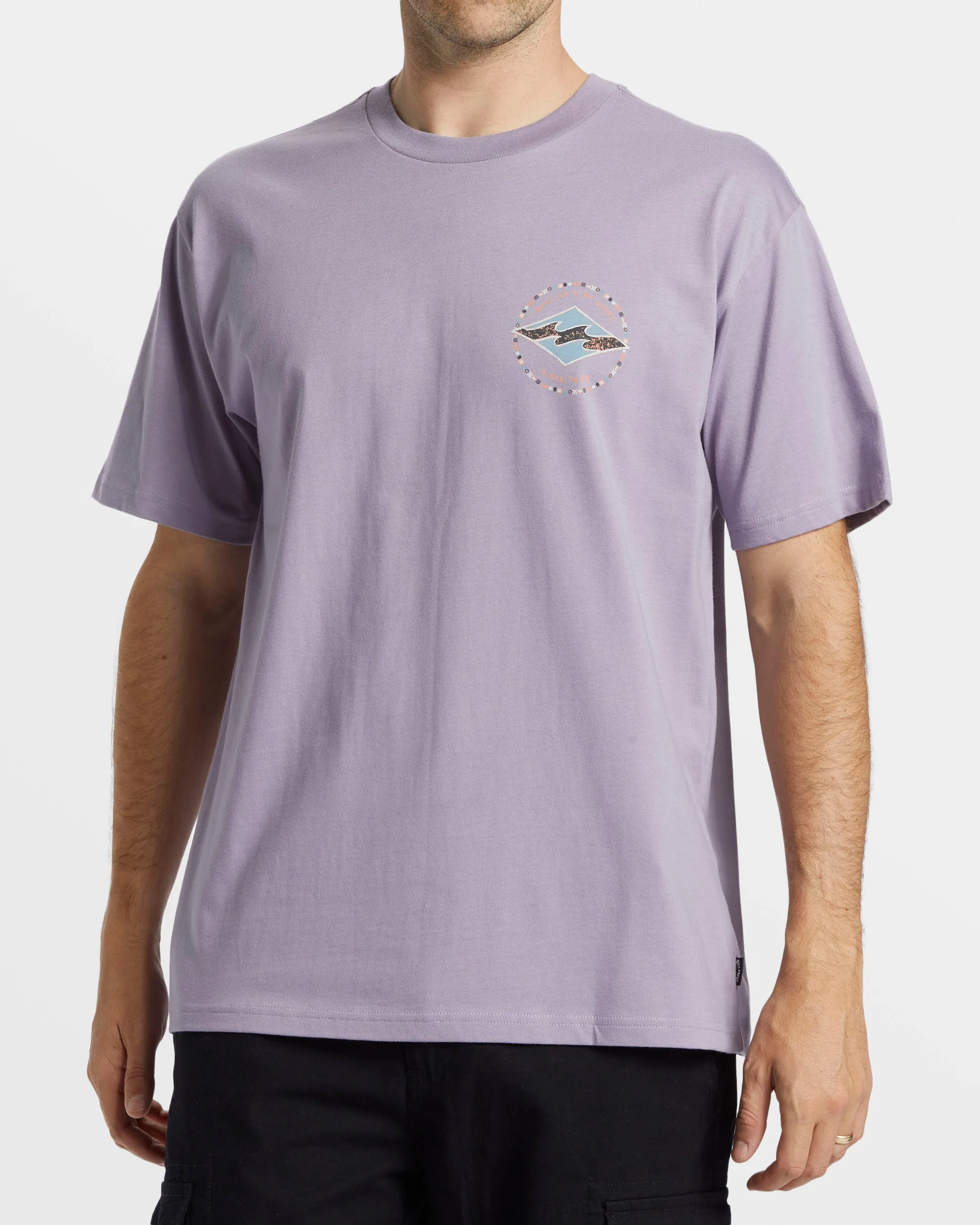 Rotor Diamond T-Shirt - Purple Ash