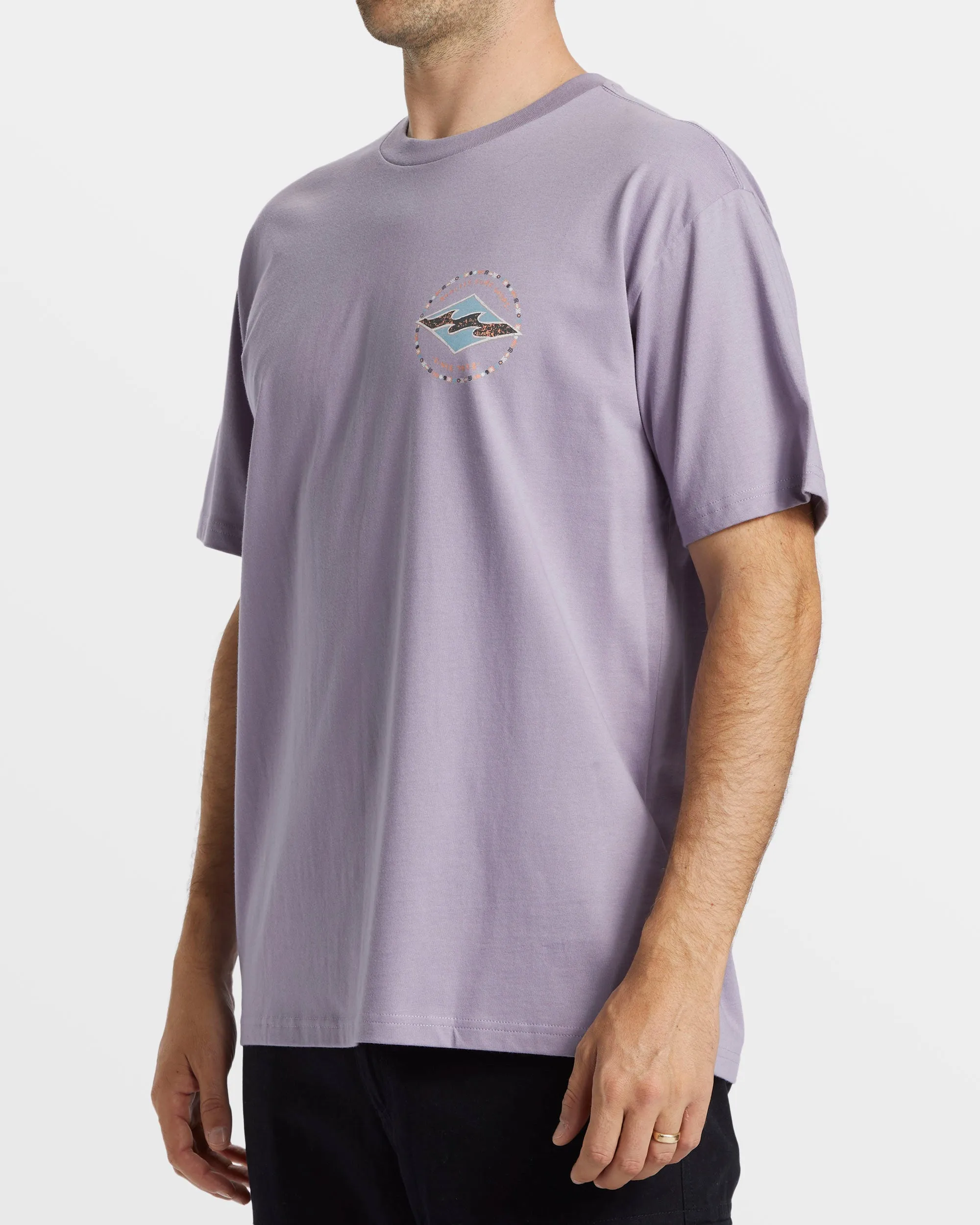 Rotor Diamond T-Shirt - Purple Ash