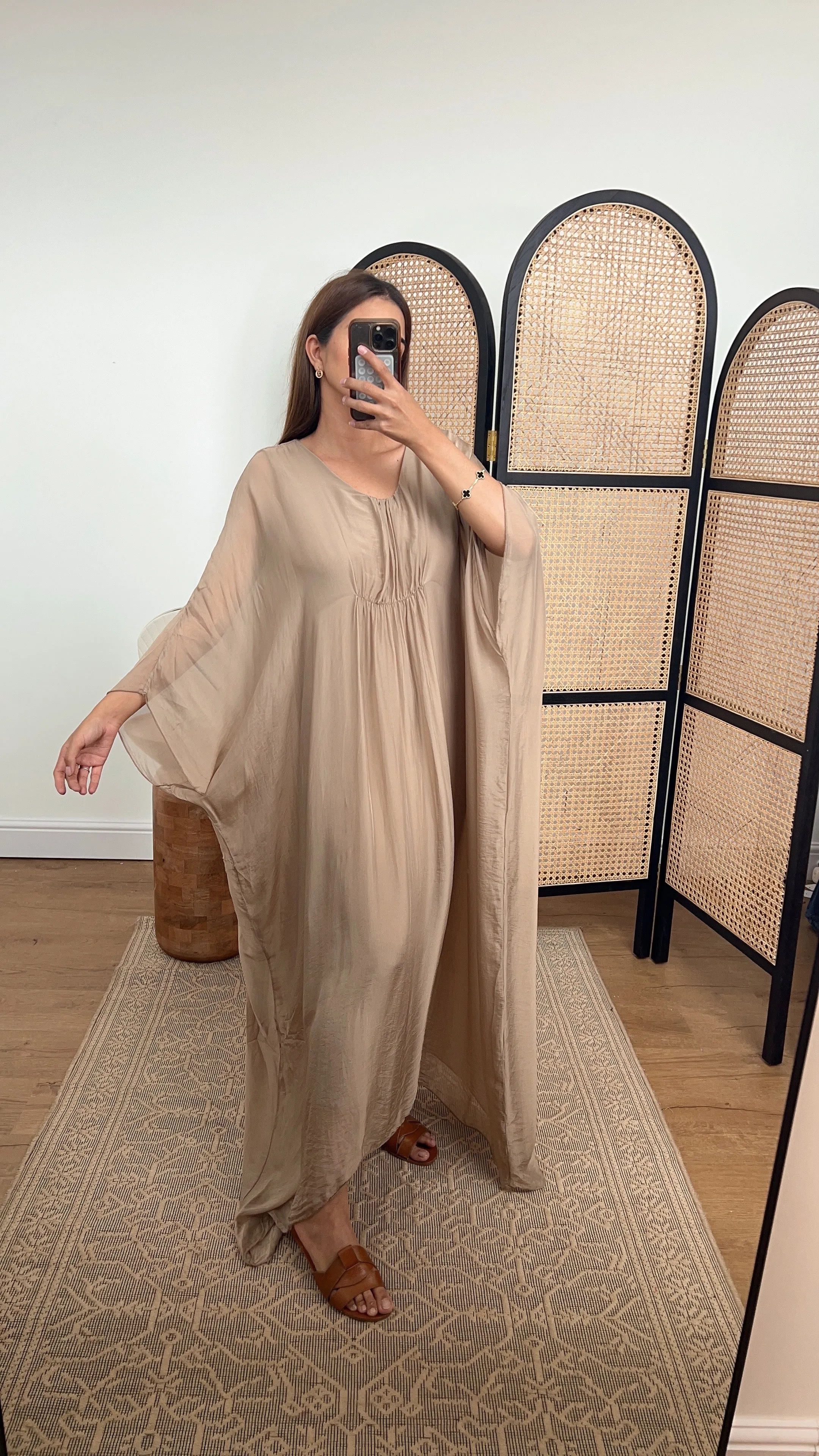 Sanne dress in Mocha