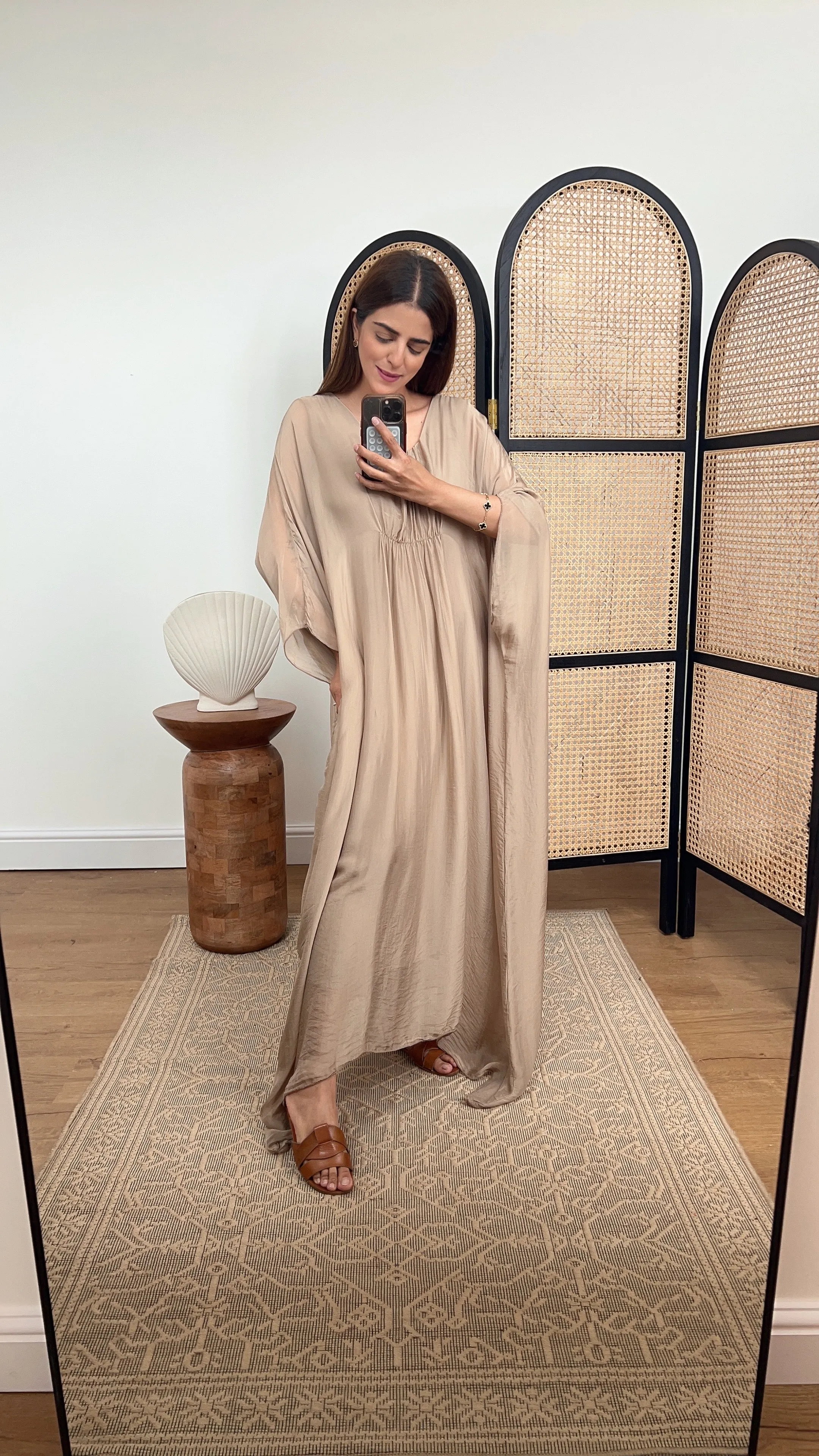 Sanne dress in Mocha