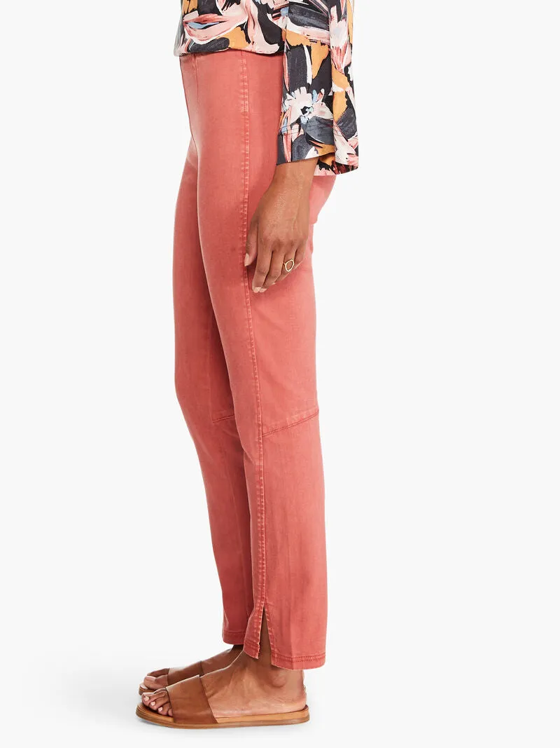 Seams All Day Slim Leg Denim Pant in Terracotta